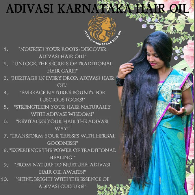 HAKKI PIKKI ADIVASI NEELAMBARI HERBAL HAIR OIL